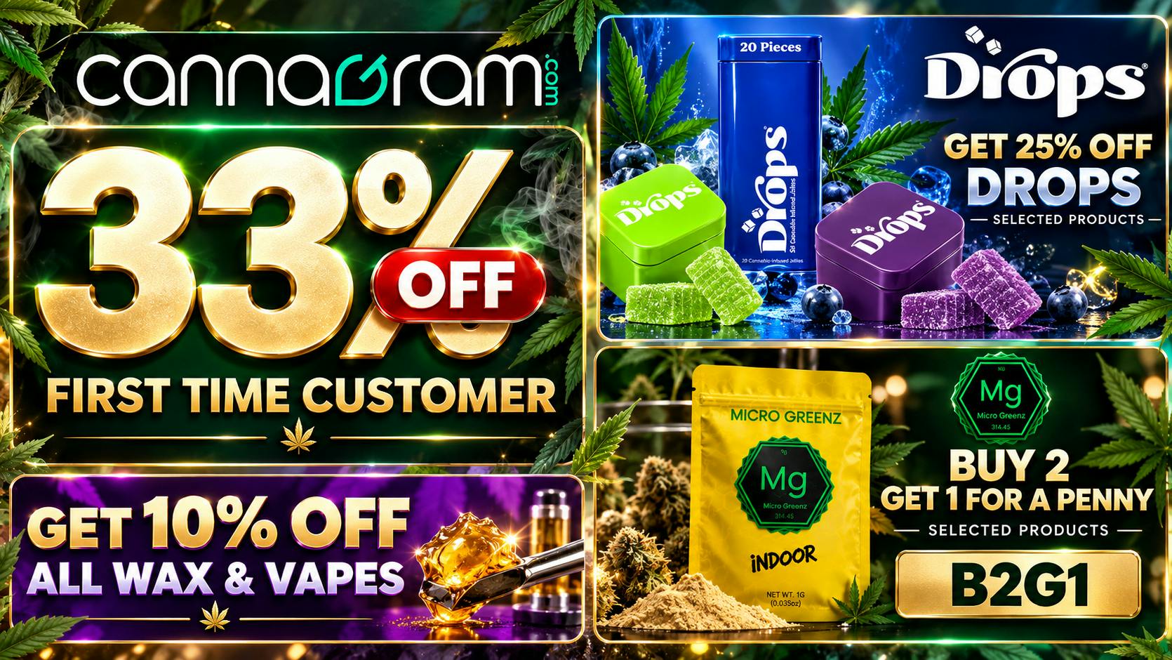 Cannagram - City of Sacramento 🔥 33% Off First Order🔥