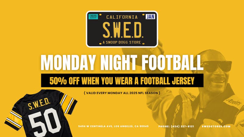 SWED A SNOOP DOGG Dispensary LAX 50% OFF STOREWIDE