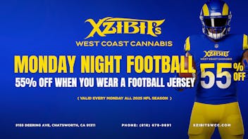 Xzibit’s West Coast Cannabis Dispensary - Chatsworth 55% OFF STOREWIDE!