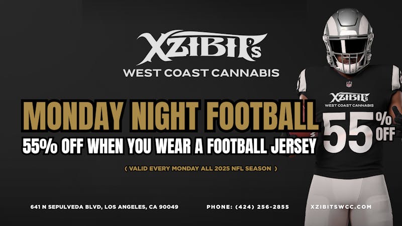 Xzibit's West Coast Cannabis Bel Air 55% OFF STOREWIDE!