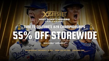 Xzibit’s West Coast Cannabis Dispensary - Chatsworth 55% OFF STOREWIDE!