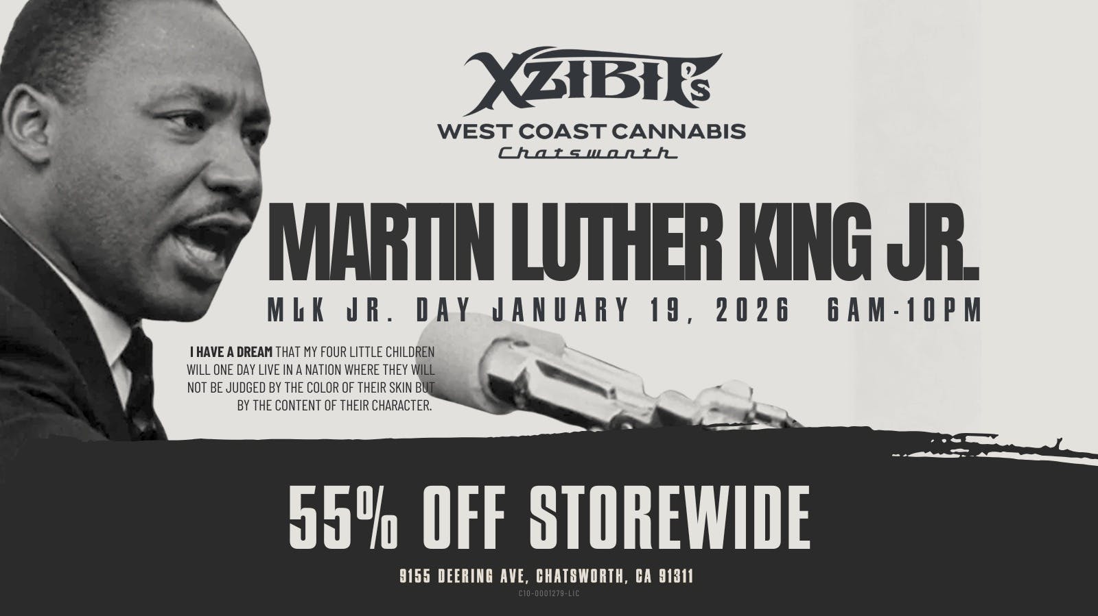 Xzibit’s West Coast Cannabis Dispensary - Chatsworth 55% OFF STOREWIDE!