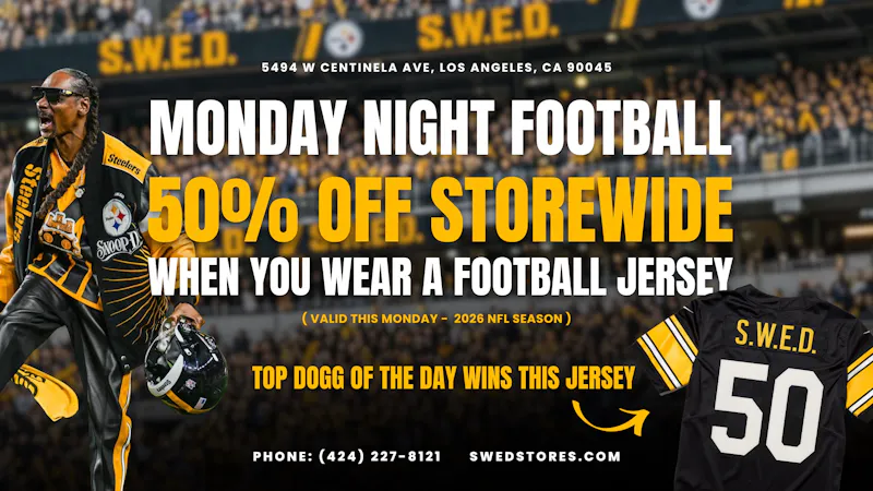 SWED A SNOOP DOGG Dispensary LAX 🏈Monday Night Football🏈