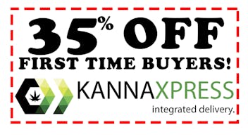 KannaXpress First Time Buyers get 35% Off!