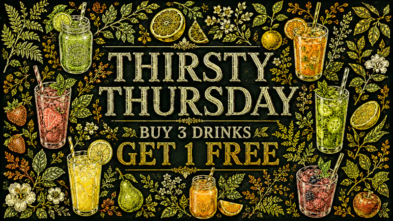 Hill & Bog Cannabis Company Thirsty Thursday