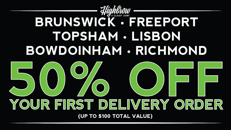 Highbrow Delivery 50% Off First Delivery