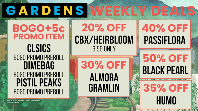 Releaf on Vine - Oxnard Weekly Deals May 7th - 14th