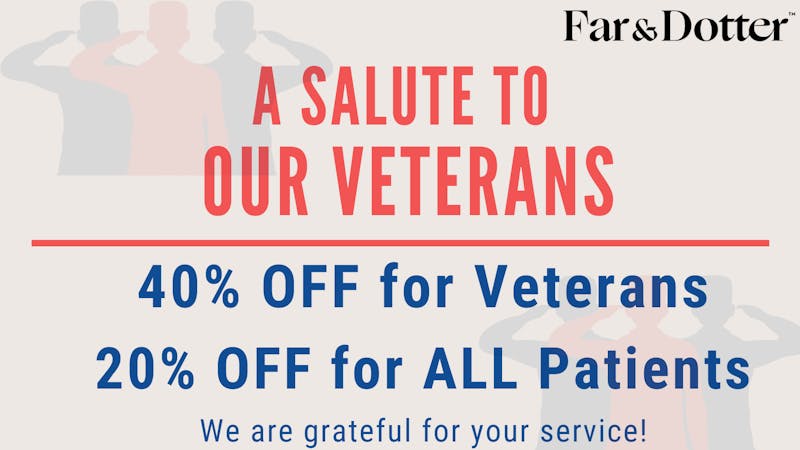 Far & Dotter - Olive Branch 40% Off for Veterans! 20% for Everyone!