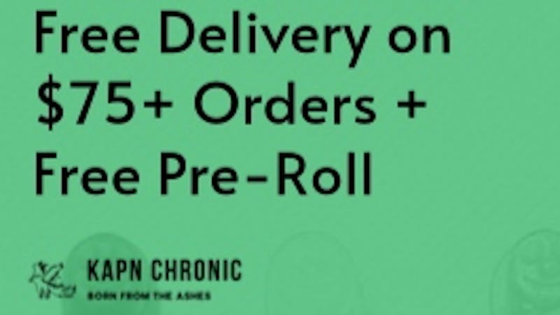 Kapn Chronic - Delivery Pickering Free Delivery on $75+ Orders + Free Pre-Roll