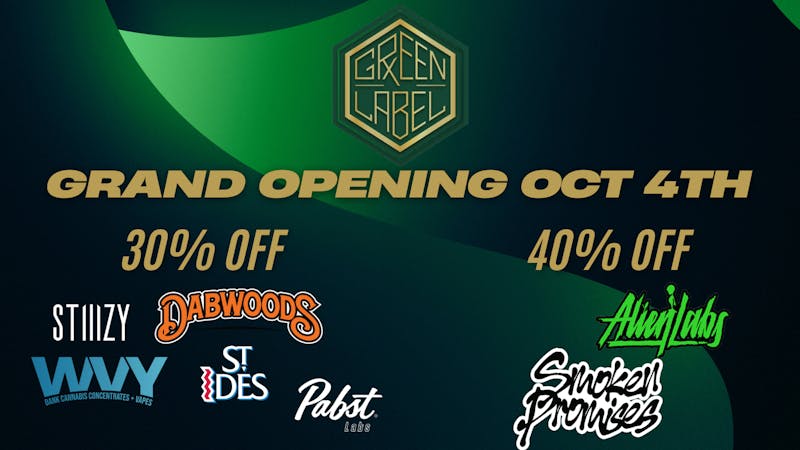 Green Label Rx Echo Park Up to 40% OFF!! Oct 4th Grand Opening