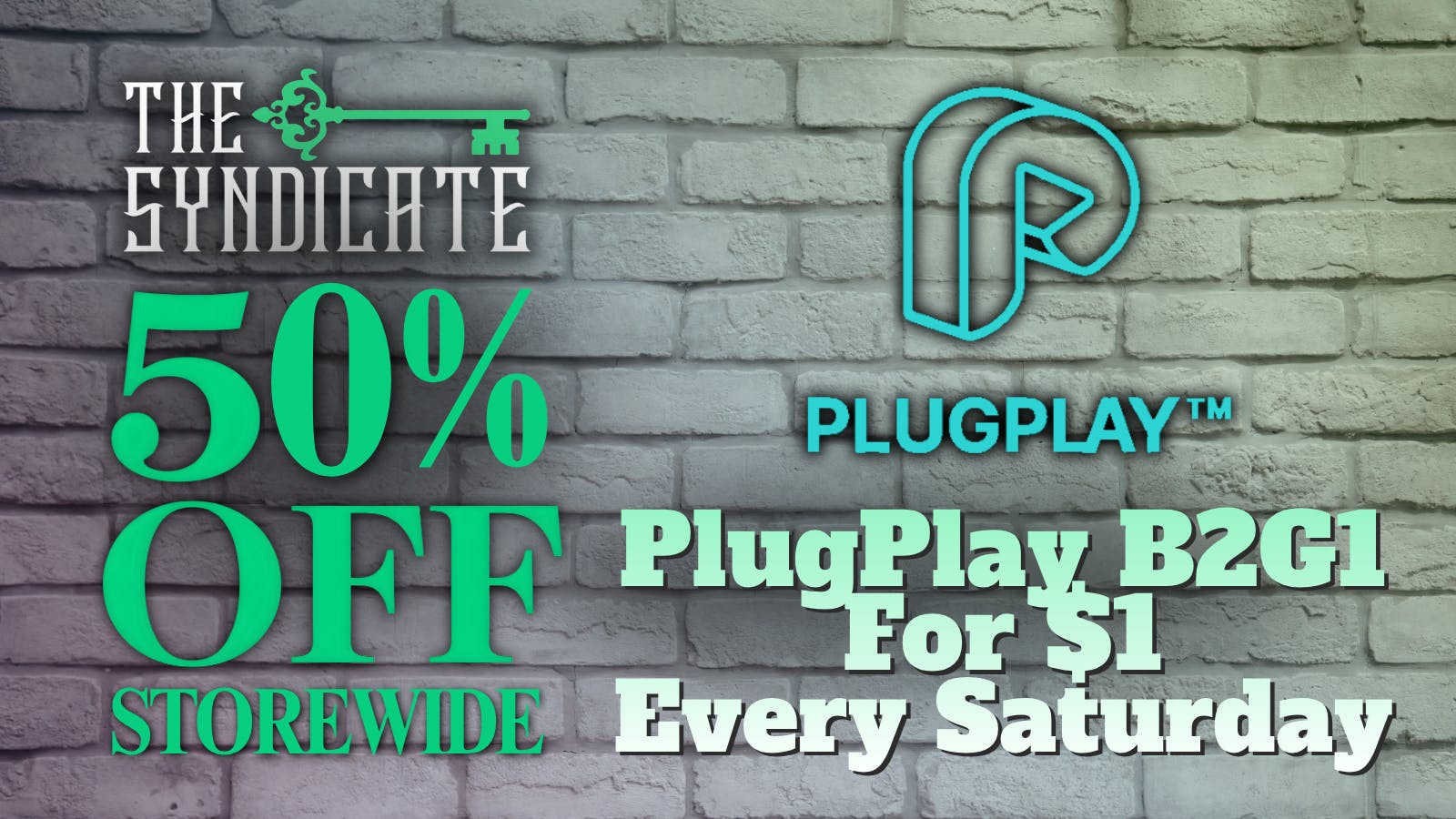 The Syndicate - Huntington Park B2G1 for $1 Every Saturday - Plug Play Pods