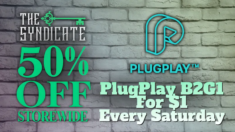 The Syndicate - Huntington Park B2G1 for $1 Every Saturday - Plug Play Pods