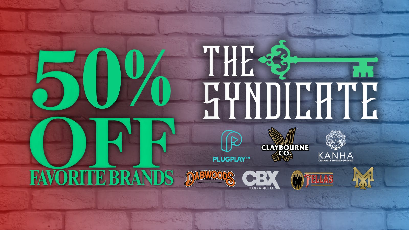 The Syndicate - Desert Hot Springs Up to 50% off your Favorite Brands