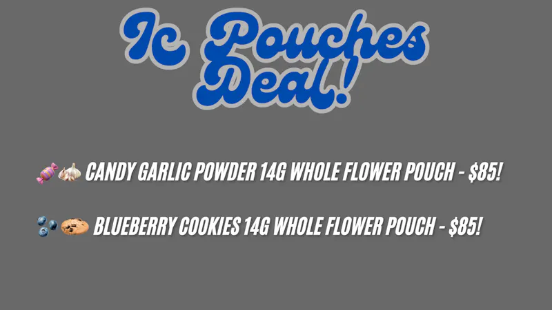 Q Dispensary IC Pouches Deal!!