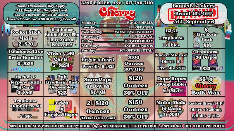 Cherry Dispensary & Drive Thru 🍒 ✨Cherry Far Out Finds🍒 ✨