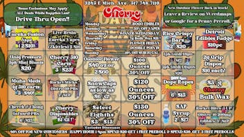 Cherry Dispensary & Drive Thru ☮️🍒✌️Disco ‘n’ Deals☮️🍒✌️