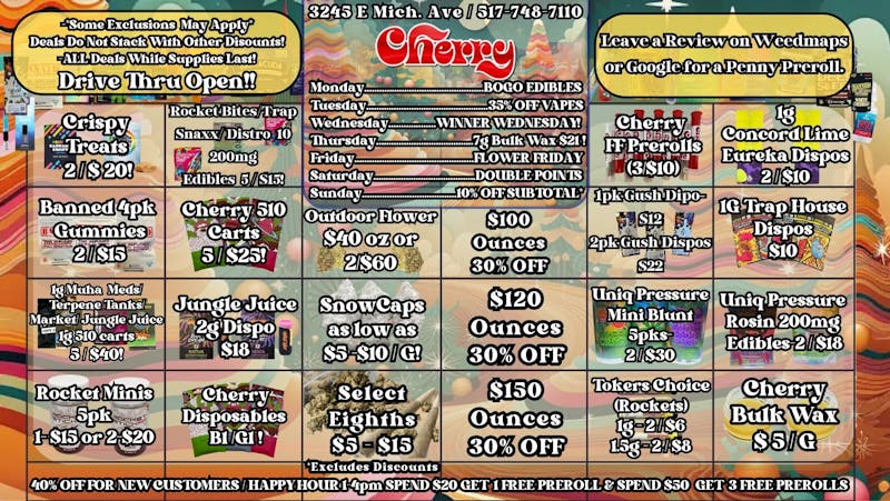 Cherry Dispensary & Drive Thru 🎄🍒Cherry Christmas Countdown🎄🍒