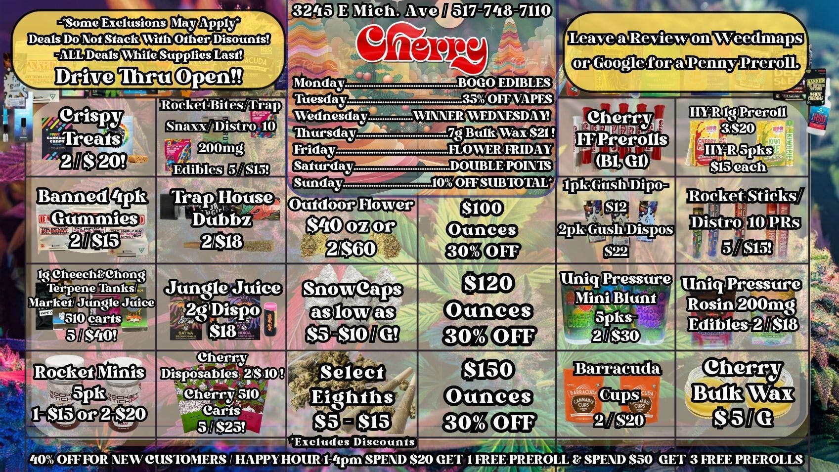 Cherry Dispensary & Drive Thru 🔔🍃Cherry Bells & Bud Smells 🔔🍃