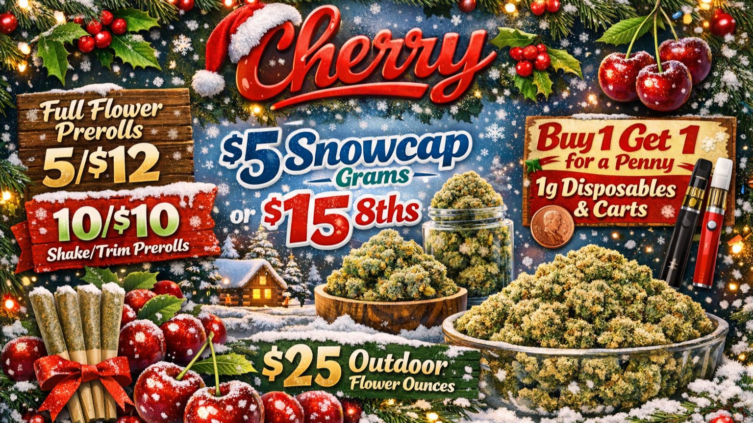 Cherry Dispensary & Drive Thru 🔔🍃Cherry Bells & Bud Smells 🔔🍃