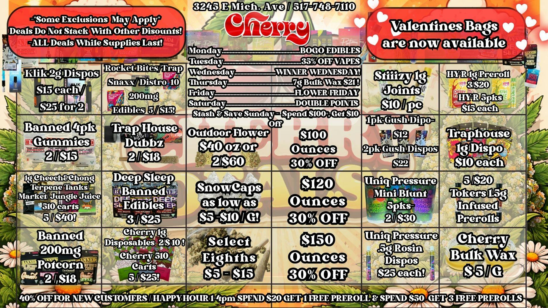 Cherry Dispensary & Drive Thru 🍒🍒Juicy Cherry Savings🍒🍒