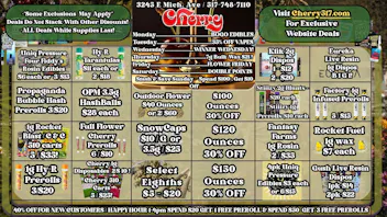 Cherry Dispensary & Drive Thru 🍒🌿Cherry’s Groovy Greens 🍒🌿