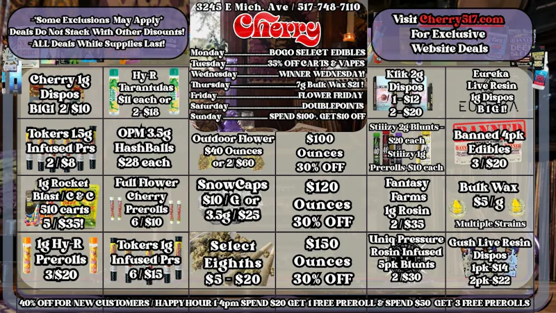 Cherry Dispensary & Drive Thru 🍒 ✨Cherry Far Out Finds🍒 ✨