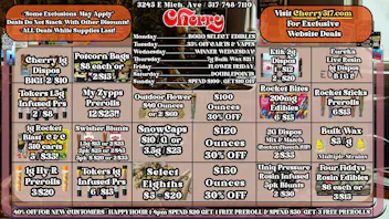 Cherry Dispensary & Drive Thru 🎤🌿The Rolling Stoned Deals🎤🌿