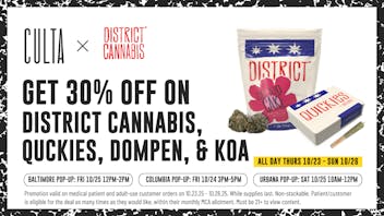 CULTA Columbia District Cannabis Takeover