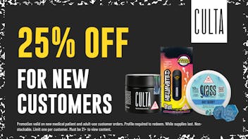 CULTA Columbia New Customers - 25% Off Storewide.