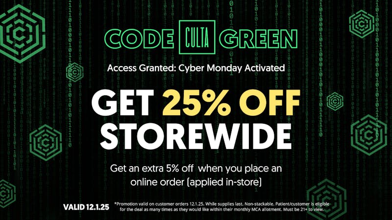 CULTA Urbana Cyber Monday - 25% Off Storewide