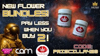 Hush Delivery - Bronx & South Westchester Priscilla's Garden 3.5g Bundle!