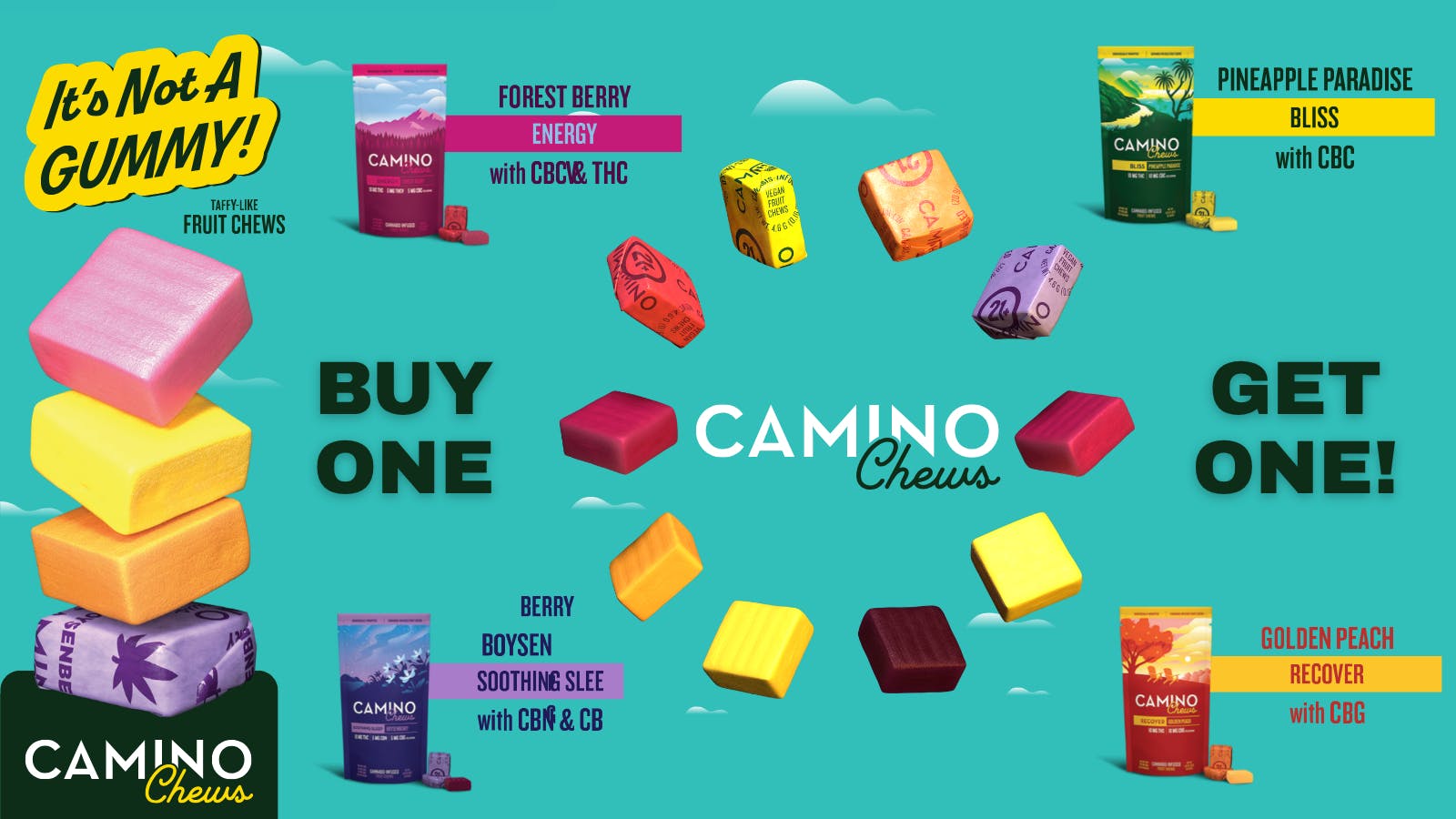 Hush Delivery - Bronx & South Westchester Camino Chews HUSH BOGO!