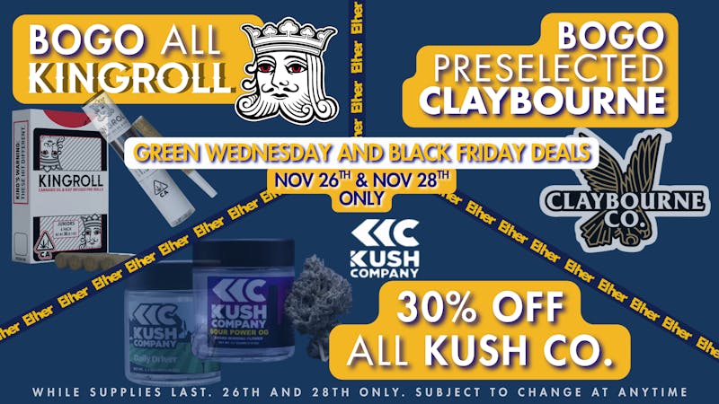 Ether BOGO'S AND UP TO 50% OFF ALL WEEK LONG!