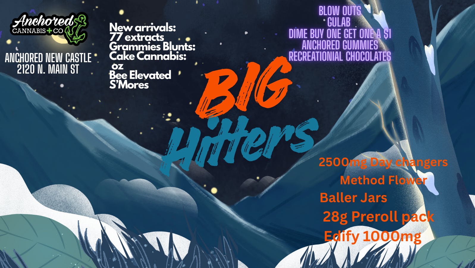 Anchored Cannabis Company - Newcastle End of the year blowout!