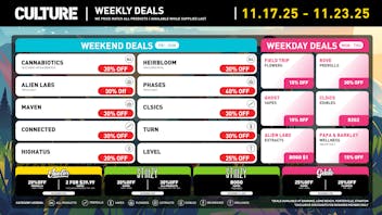 Culture Cannabis Delivery - Anaheim Hills/ Orange ☀️ Hello, New Week! Hello, Up to 40% OFF!