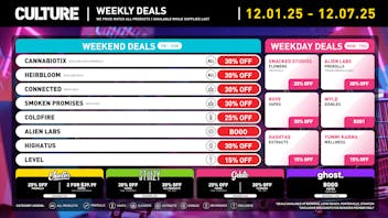 Culture Cannabis Club Marijuana and Weed Dispensary - Porterville Unwrap some Holiday Cheer with up to 30% off