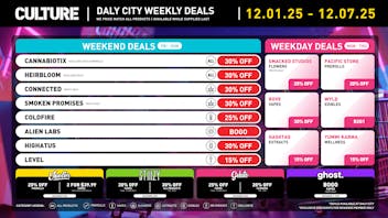 Culture Cannabis Club - Daly City Unwrap some Holiday Cheer with up to 30% off