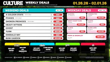 Culture Cannabis Club Marijuana and Weed Dispensary - Porterville 🔥 Up to speed: Score big (Up to 40% OFF) all week