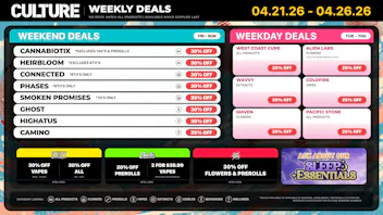 Culture Cannabis Club Marijuana and Weed Dispensary - Banning 4/20 Hangover? We’ve got the cure. 🌿