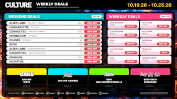 Culture Cannabis Club Marijuana and Weed Dispensary - Banning Scary Good Deals: Up to 40% OFF Deals