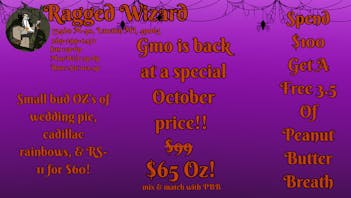 Ragged Wizard Dispensary & Drive Thru Ragged Wizard Everyday Spells!!!!!!!!