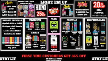 LIGHT EM UP CANNABIS 35% OFF New Customer