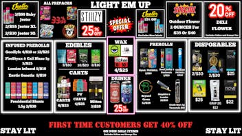 LIGHT EM UP CANNABIS 40% OFF New Customer