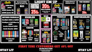 LIGHT EM UP CANNABIS 40% OFF New Customer