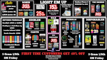 LIGHT EM UP CANNABIS 40% OFF New Customer