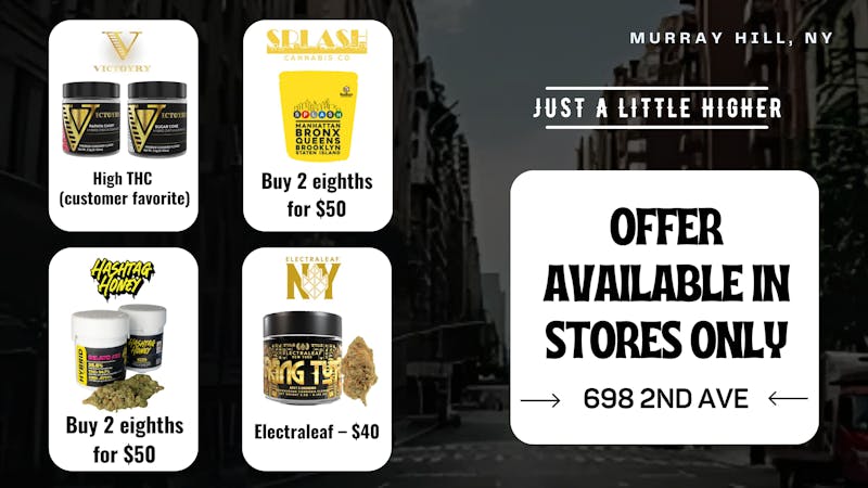 Just A Little Higher - Murray Hill 🔥 Flower Deals You Can’t Miss 🔥