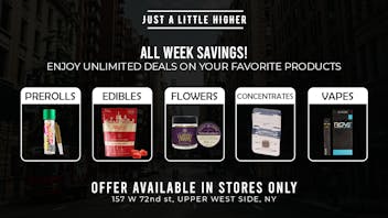 Just A Little Higher - Upper West Side 🔥 All Week Highs – Nonstop Savings!