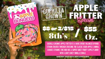 Homegrown : Lansing Apple Fritter | $8/8th & $55/Ounce