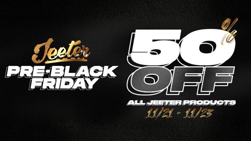 Stash House Jeeter Products 50% Off