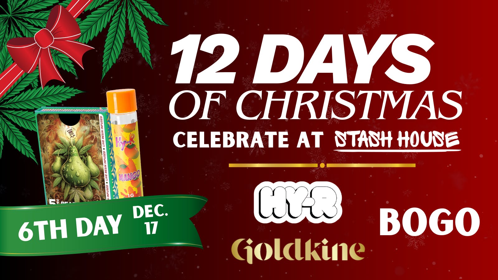 Stash House 12 Days Of Christmas!!